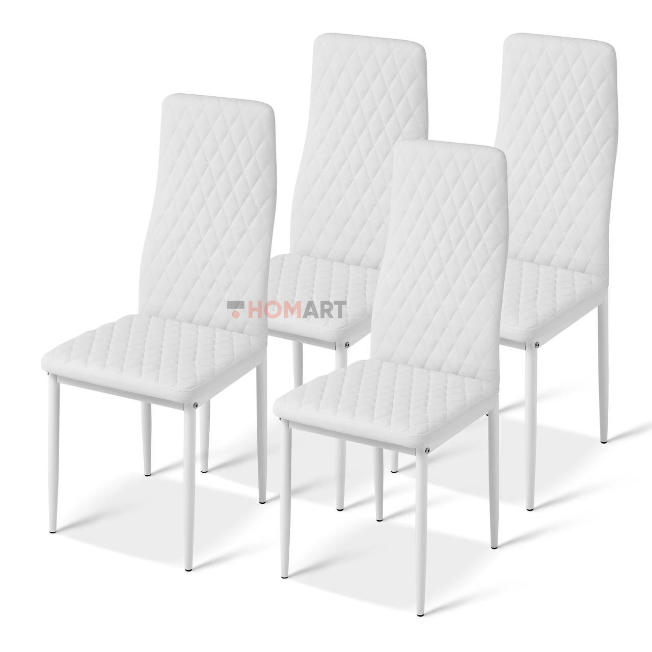 

Уценка! Стулья кухонные комплект 4 шт Homart LCM-007W белый (9442)