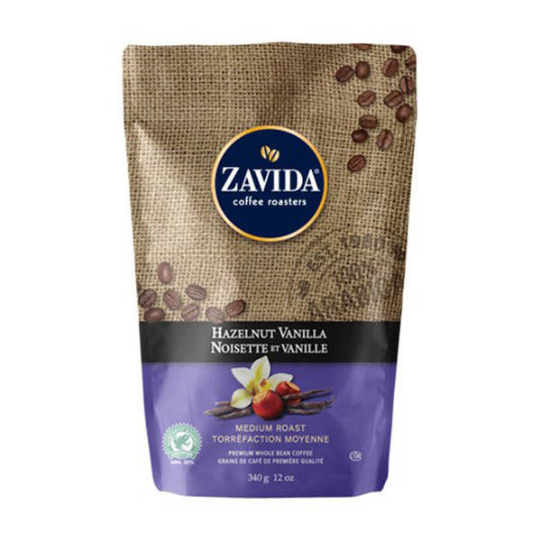

Кофе в зернах Zavida Hazelnut Vanilla - Ваниль и лесной орех