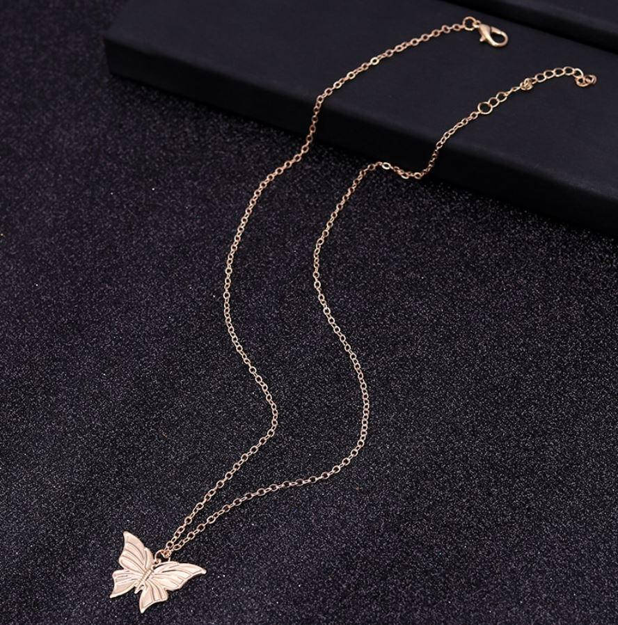 

Женский кулон "Бабочки" , С8251