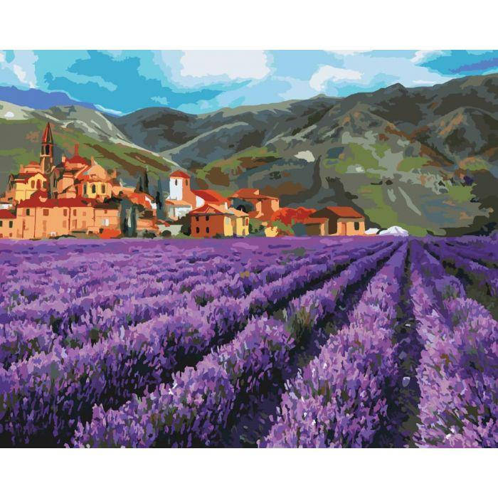 

Картина по номерам Горная лаванда 40 х 50 см ТМ Идейка КНО2216