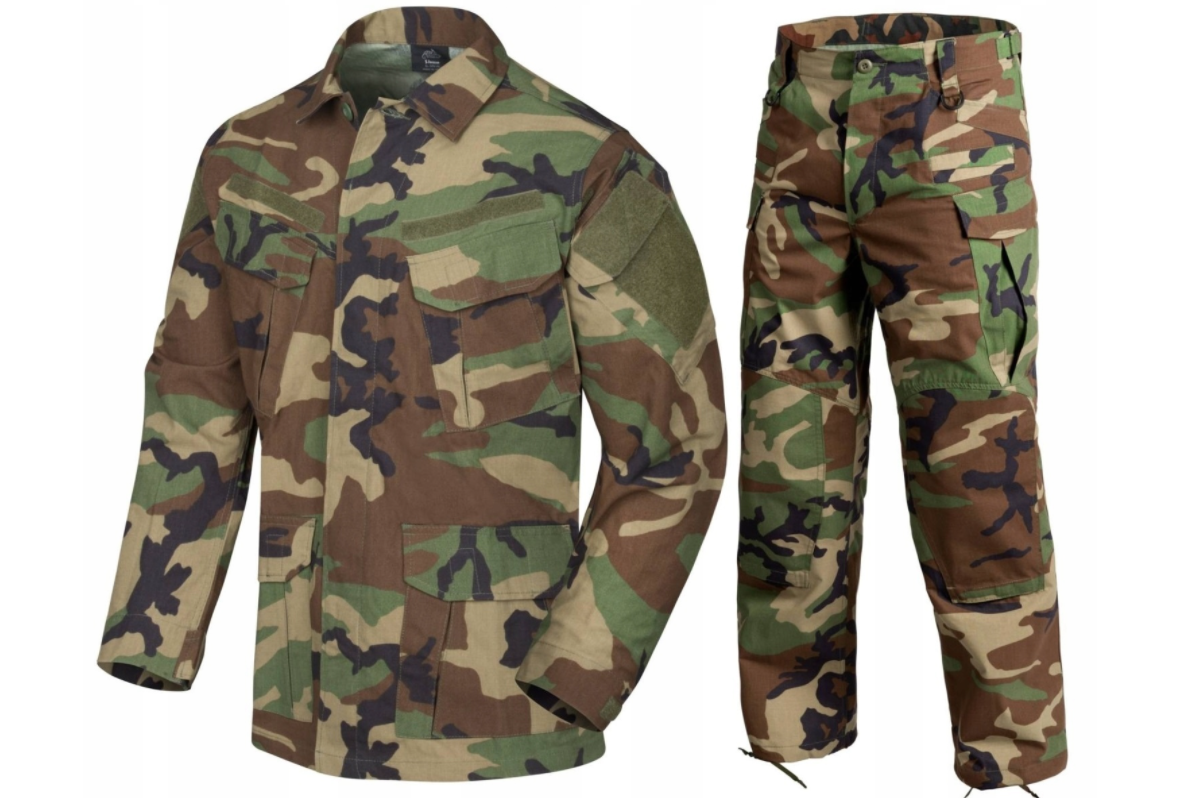 

Військова форма камуфляж Helikon SFU Next Woodland 2XL