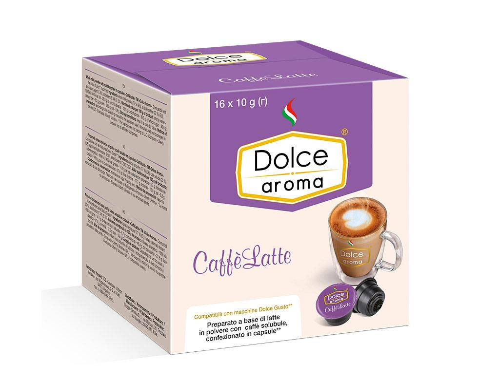

Латте в капсулах Dolce Aroma Caffe Latte Dolce Gusto, 16 шт