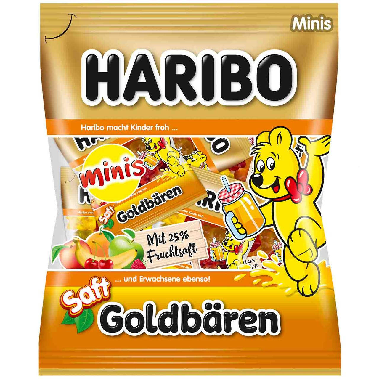 

Haribo Saft Goldbaren minis 14s 220 g
