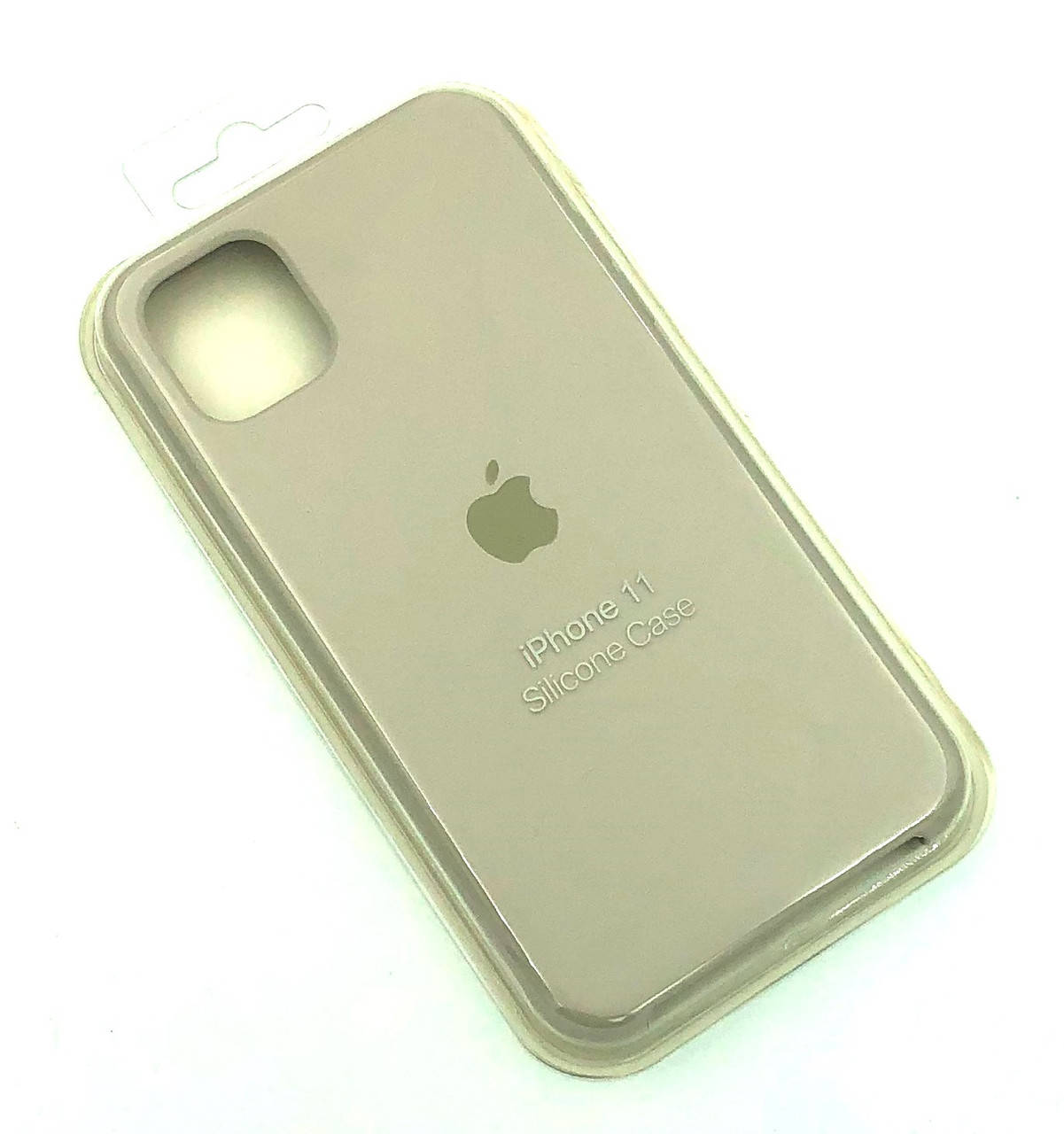 

Силиконовый чехол с микрофиброй внутри Apple iPhone 11 Silicon Case цвет #10 Stone