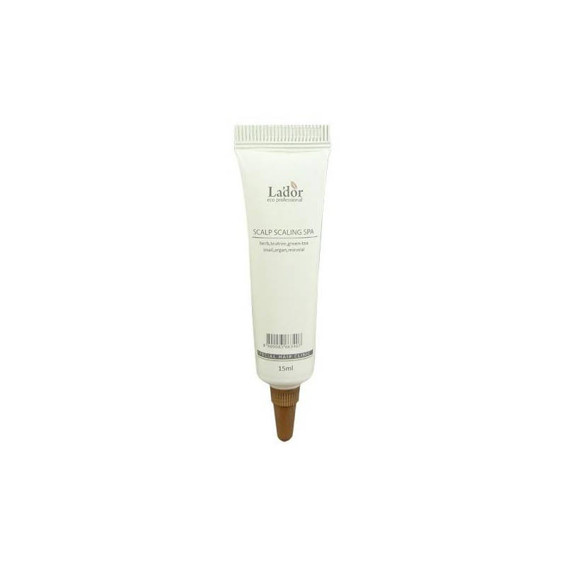 

Улиточная сыворотка-пилинг для кожи головы LA'DOR SCALP SCALING SPA HAIR AMPOULE, 15 мл