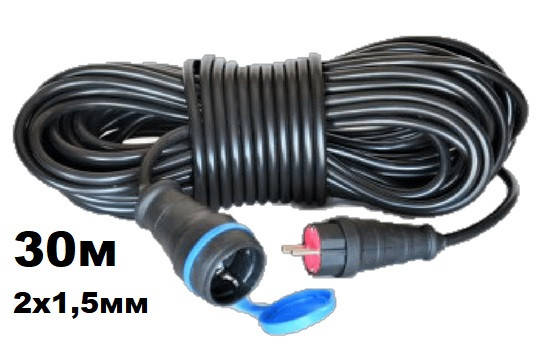 

Удлинитель-переноска Феникс 30м. 2х1,5мм ПР30-3