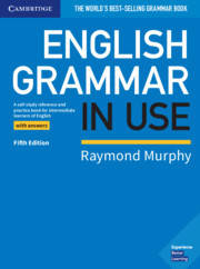 

English Grammar in Use. Book with Answers.Raymond Murphy. 5 th Edition.