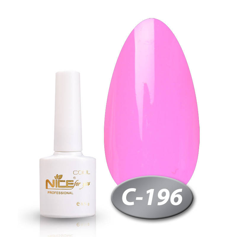 

Гель-лак Nice for you Cool С-196 стальной розовый 8,5 мл