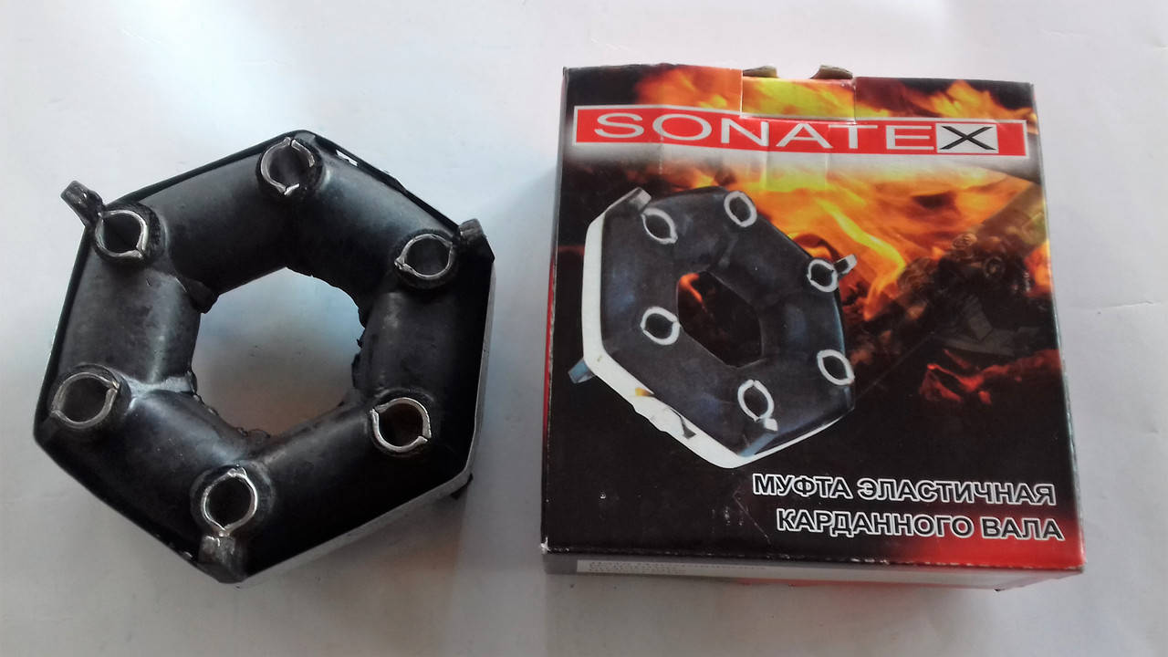 

Муфта эластичная Ваз 2101,2103,2105,2106,2107 Sonatex