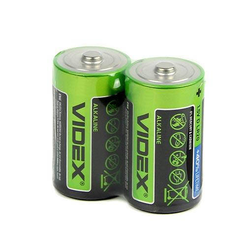 

Батарейки Videx LR20 (D) бочка ALKALINE 1/12