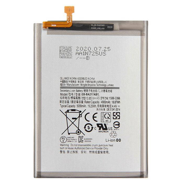 

Аккумулятор EB-BA217ABY для Samsung A217 Galaxy A21s, Li-Ion, 3.85 B, 5000 мАч