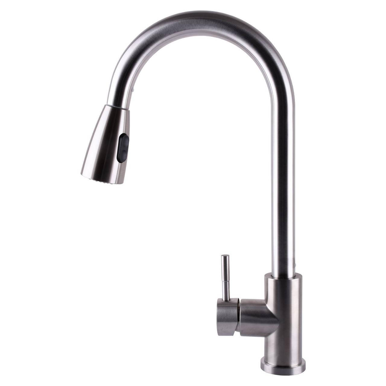 

Смеситель для кухни Globus Lux ALPEN SBT1-2031, Сталь