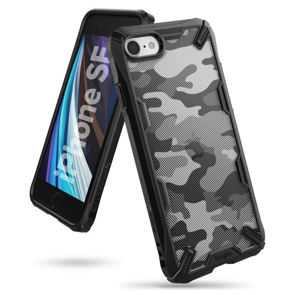 

Чехол Fusion X Design для iPhone 7 / 8 / SE(2020/2022) Camo Black (FX612E73), Черный