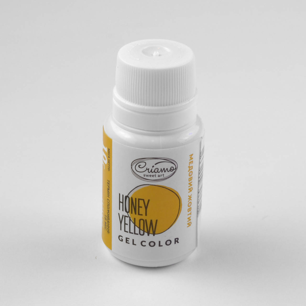 

Гелевый краситель Criamo mini Медово-желтый/Honey yellow 10 гр