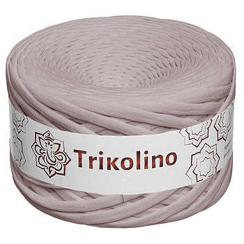 

Пряжа трикотажная 7-9 мм "Trikolino" 100м. Серо-бежевый