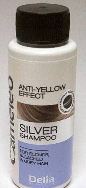 

Шампунь для волос Delia Cosmetics Cameleo SILVER анти-жёлтый эффект для светлых волос 50 мл