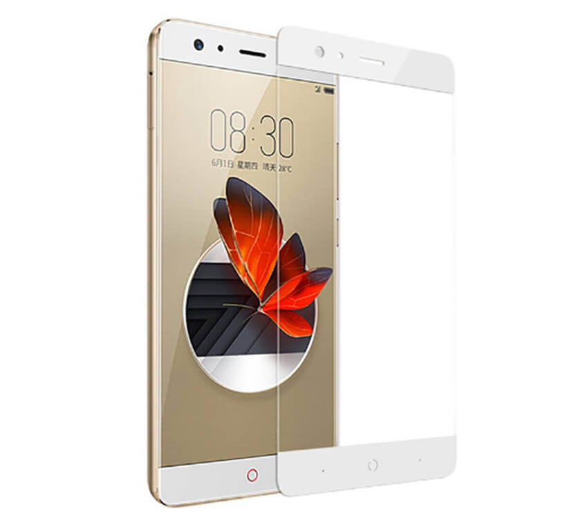 

Защитное стекло Pro+ для ZTE Nubia Z17 / Z17 Lite White, Белый