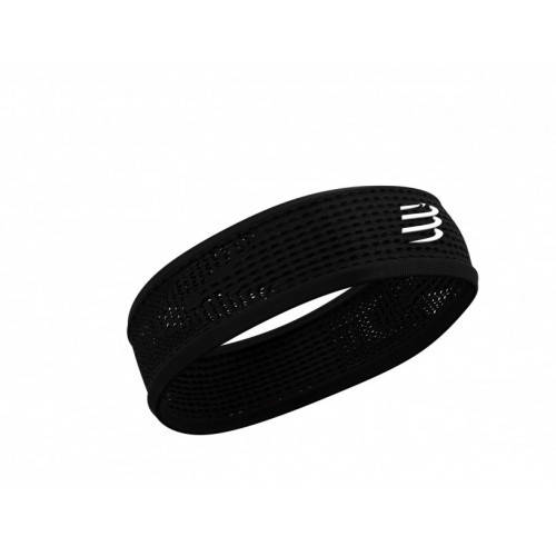

Спортивная широкая повязка на голову Headband Thin On/Off Черная, Черный