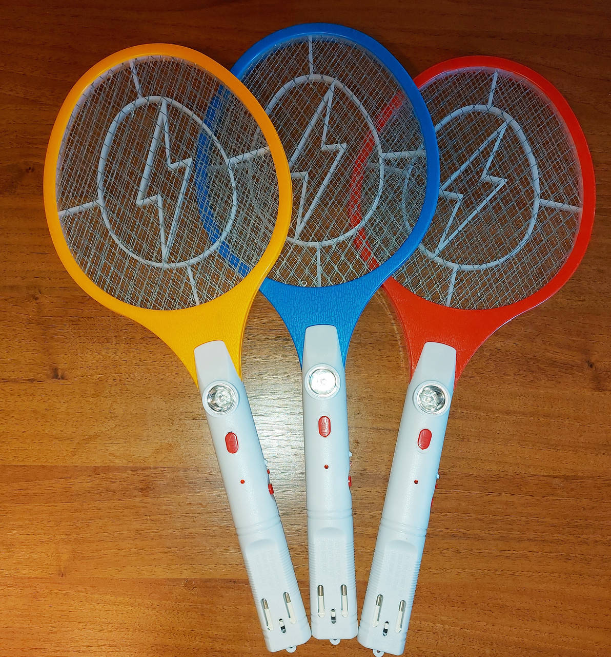 

Электромухобойка-ракетка аккумуляторная LTD-009 (+фонарь)