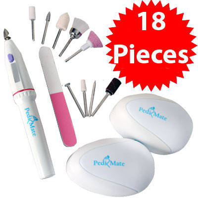 

Pedi Mate 18 pcs Набор для маникюра Педи Мейт,Набор для маникюра и педикюра а