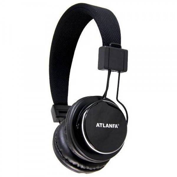 

Беспроводные стерео наушники с гарнитурой MP3,FM,Bluetooth AT-7612, Черный
