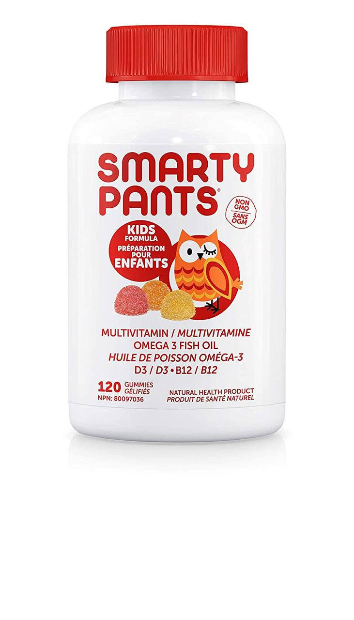 

Комплекс витаминов для детей SmartyPants Kids Formula Multi and Omega 120 мармеладок