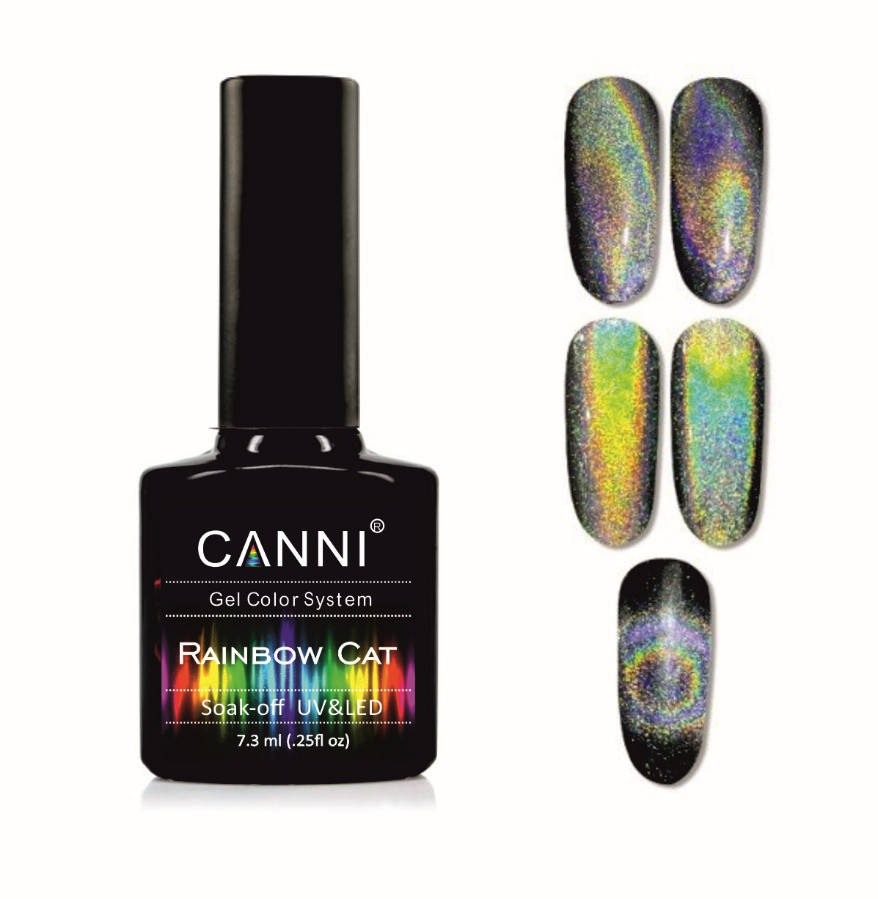 

ГЕЛЬ ЛАК CANNI кошачий глаз северное сияние