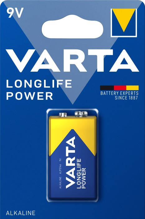 

Батарейка VARTA LONGLIFE Power 9V/6LR61 (4922 121411)