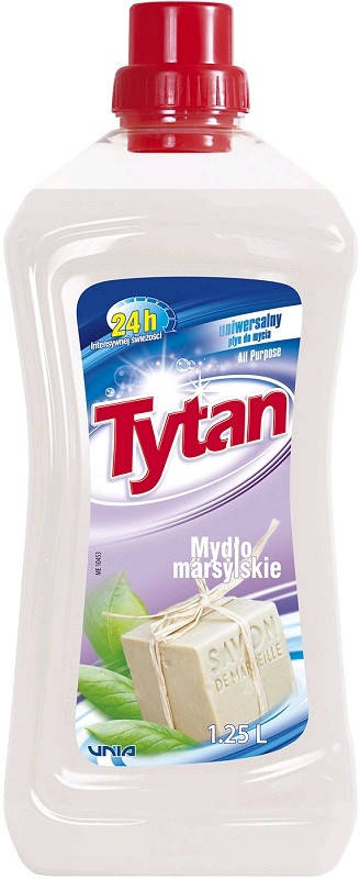 

Универсальное средство для мытья Tytan Universal 1,25 л Марсельское мыло