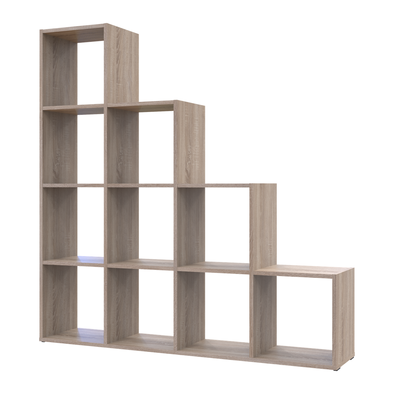 Стелаж Doros Степ 4х4 Дуб сонома відкритий 136.2х28.8х140.7 (41516165) 2