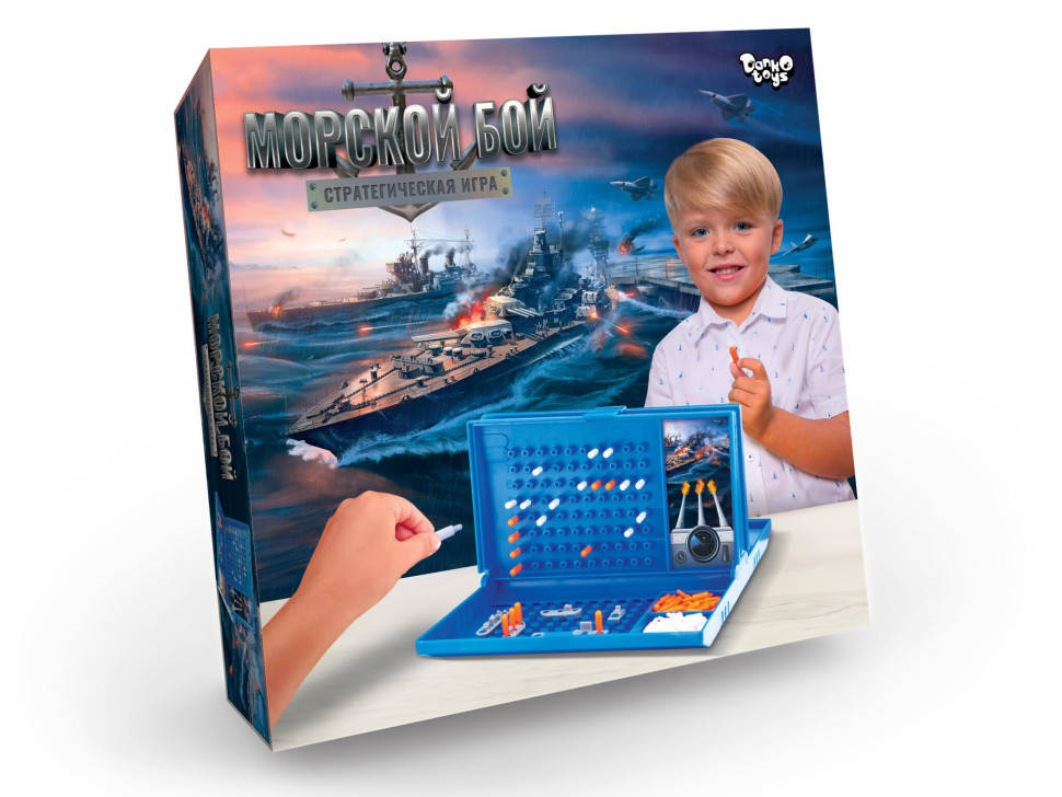 

Настольная игра "Морской бій" рус Игра Морской Бой Настільна гра "Морський бій" рус G-MB-01 ігровий морський