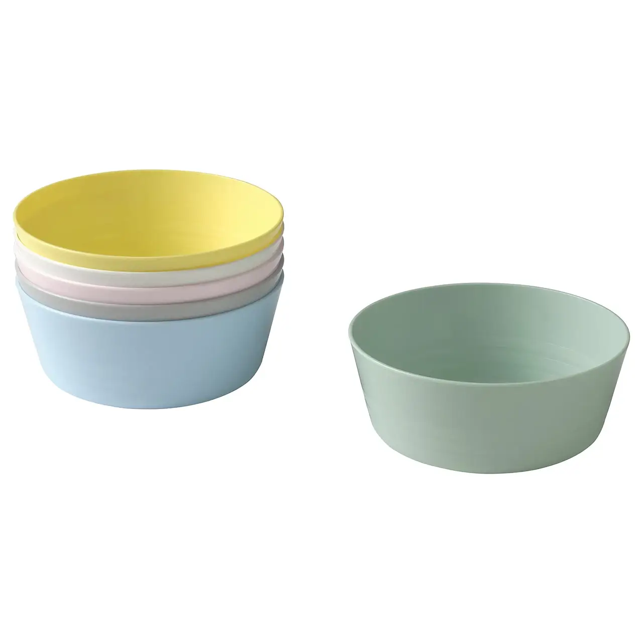 

Ikea KALAS КАЛАС Миски, різні кольори 204.613.78