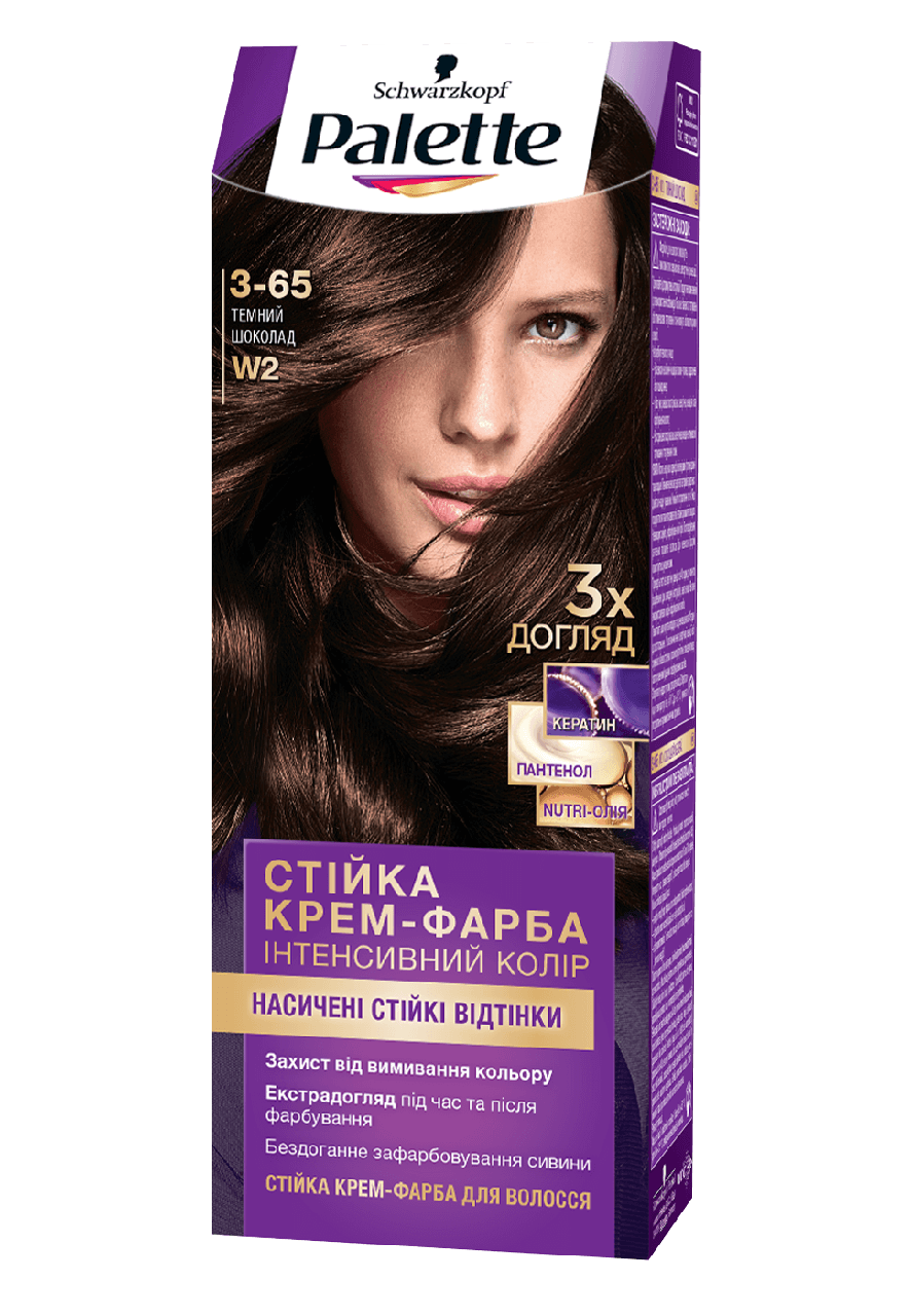 

Краска для волос Palette W2 Темный шоколад