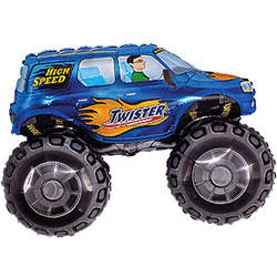 

Фольгированный шар большая фигура Джип Багги синий 68х96см Flexmetal