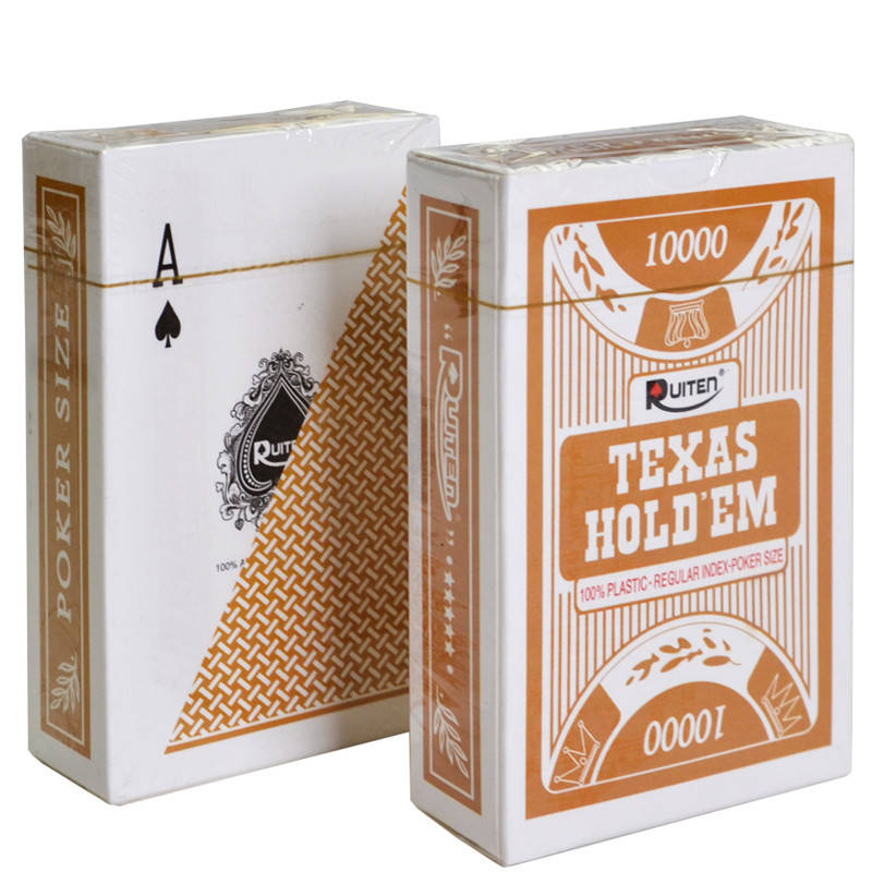 

Карты для покера пластиковые Gold