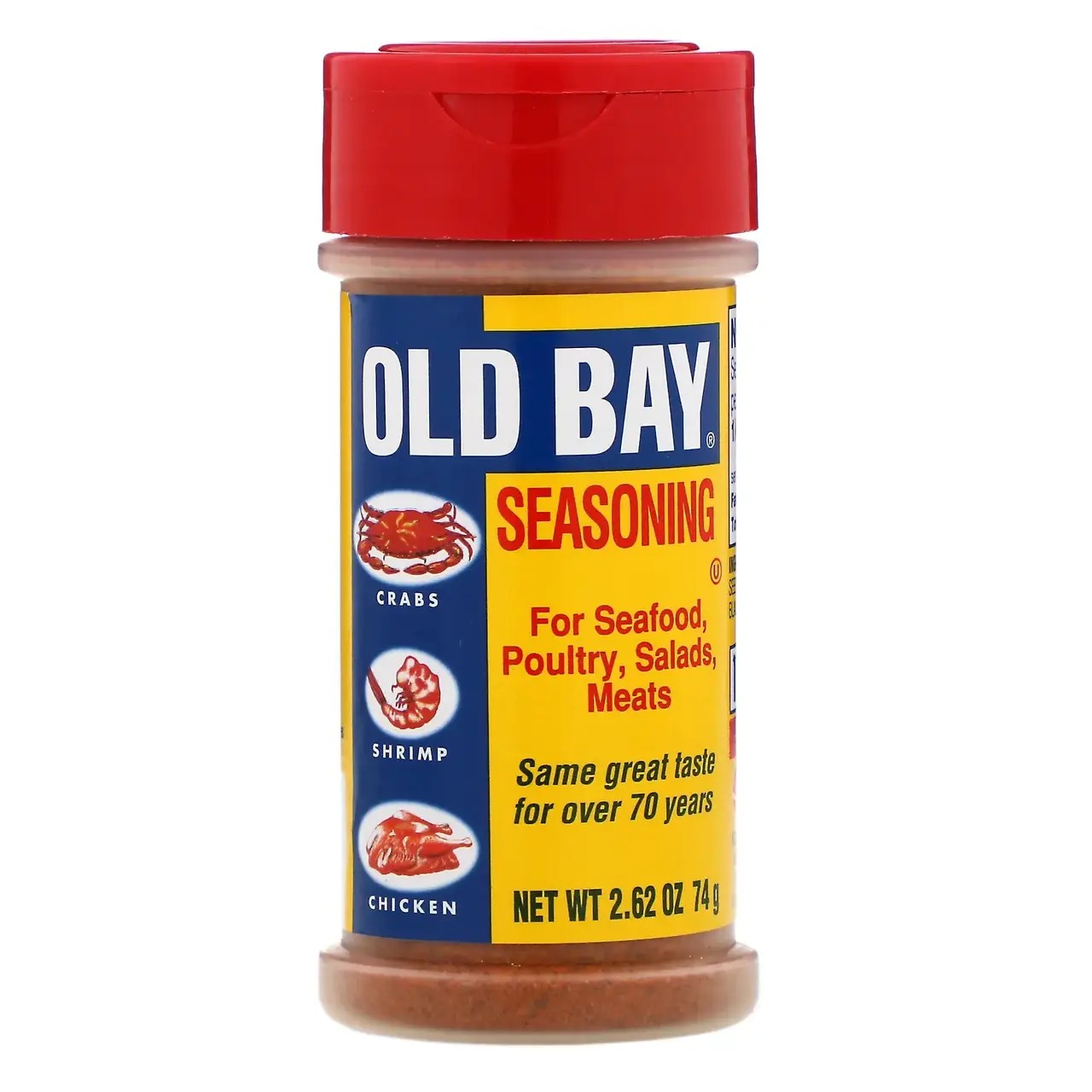 

Old Bay, приправа, 74 г (2,62 унции)