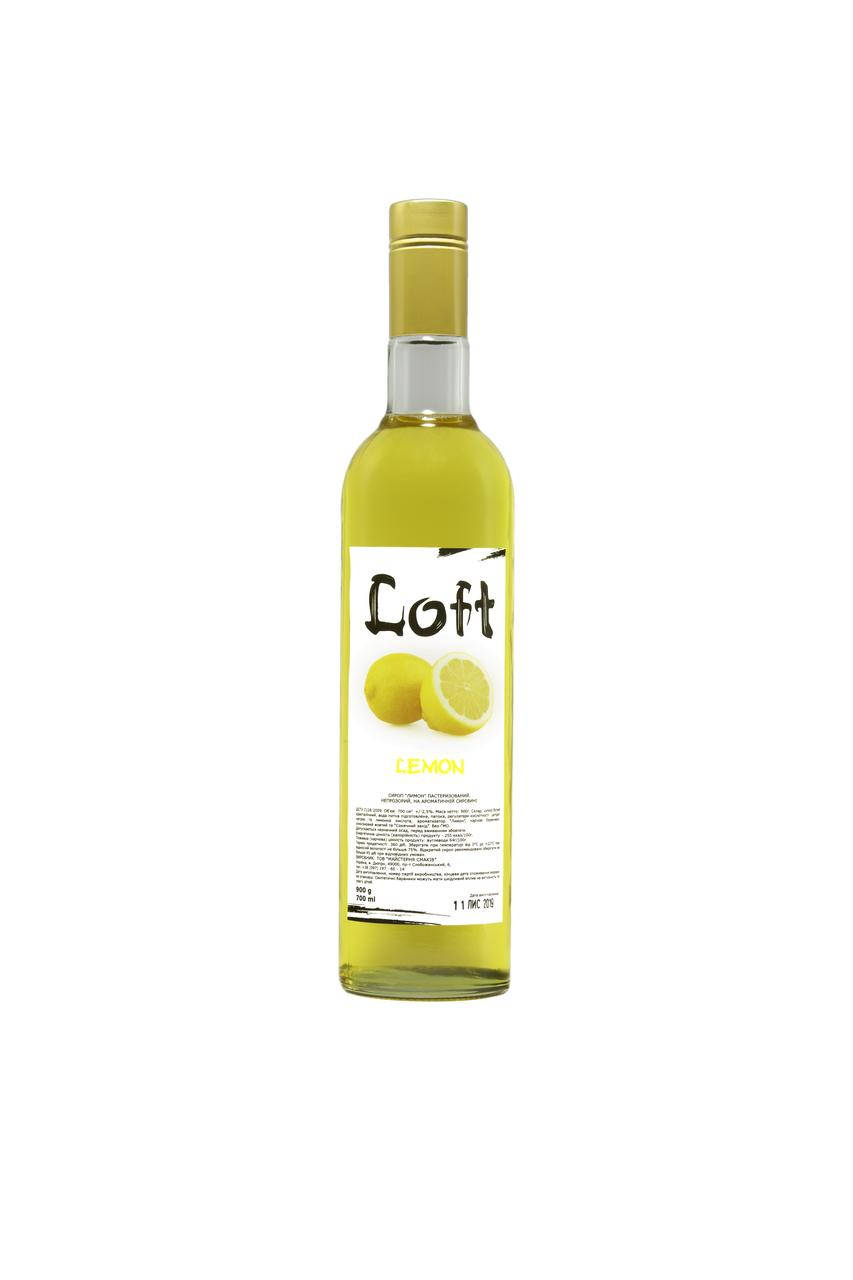 

Сироп Lemon Лимон 0.7 л (0.9 кг)