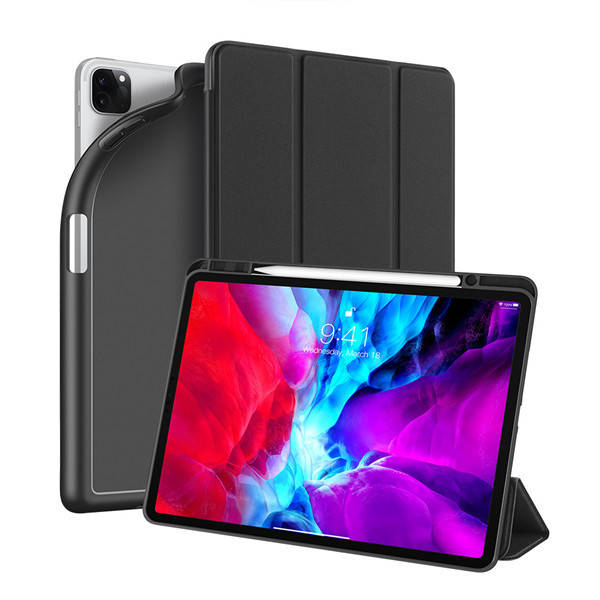 

Чехол книжка DUX DUCIS Osom Series для Apple iPad Pro 12.9" 2020 / 2021 Black, Черный
