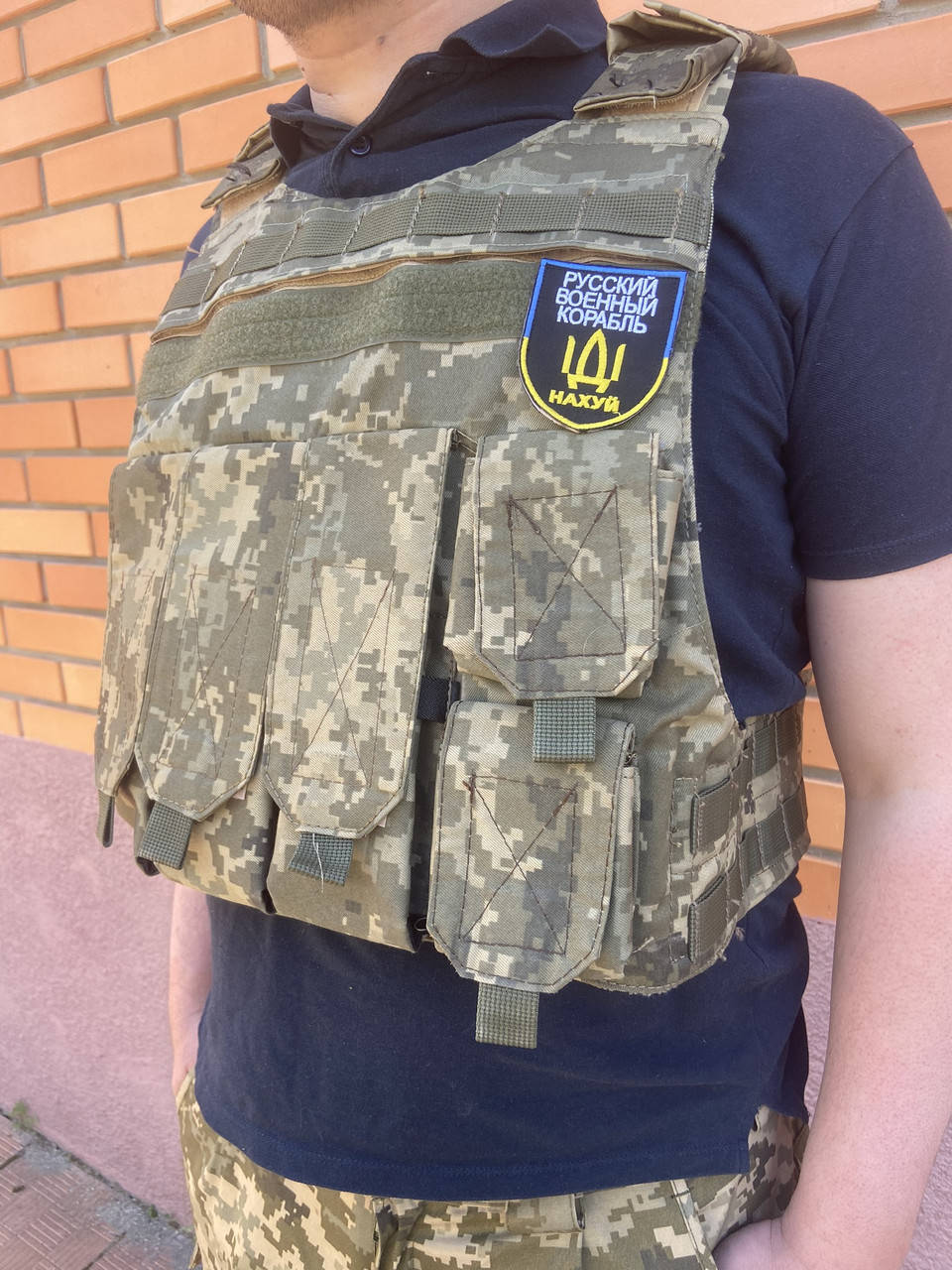 

Бронежилет 4+класс (6мм облегченный), ДСТУ 8782:2018, плитоноска
