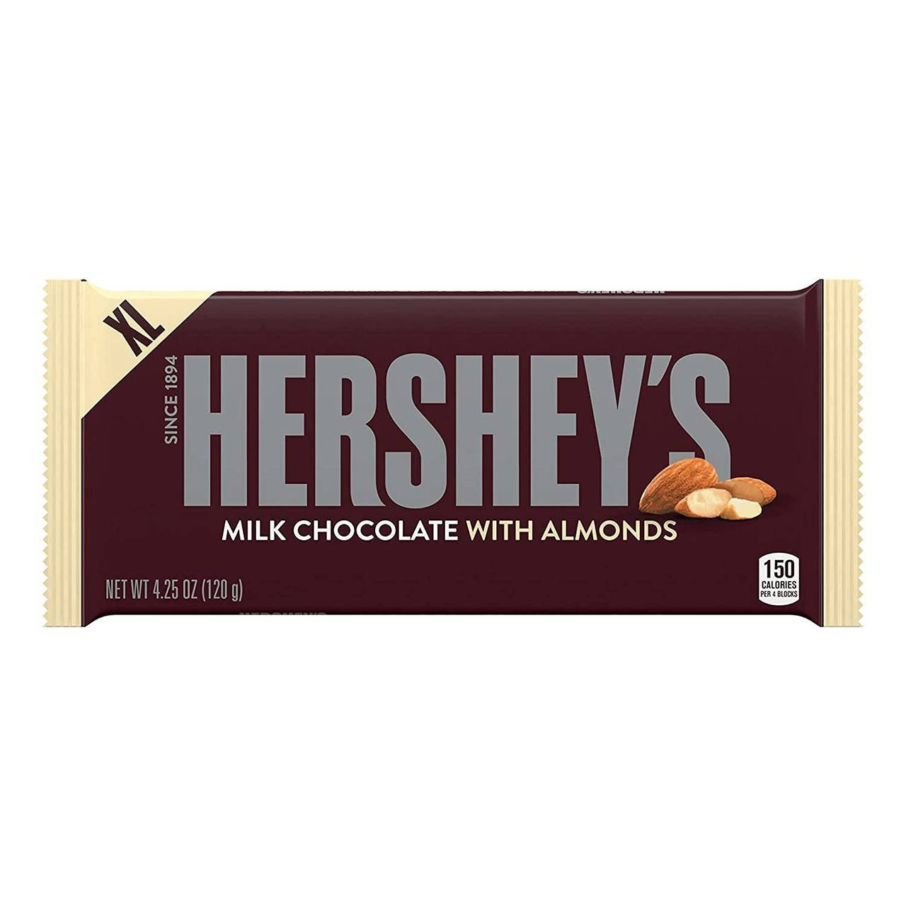

Шоколад Hershey's Milk Chocolate Almonds 120g