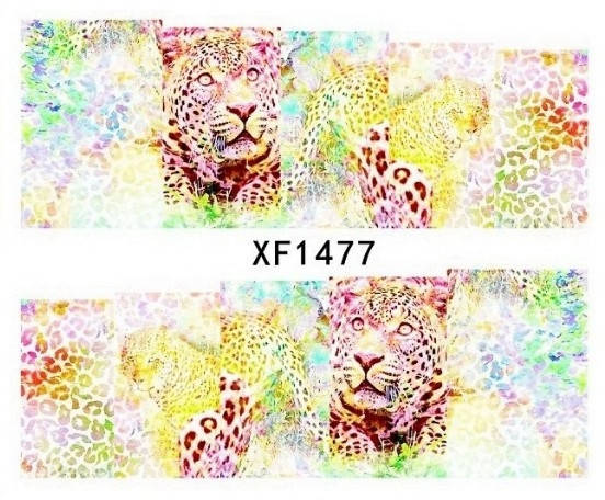 

Слайдер дизайн, водные наклейки на ногти для маникюра XF (YZW) 1477, Разные цвета