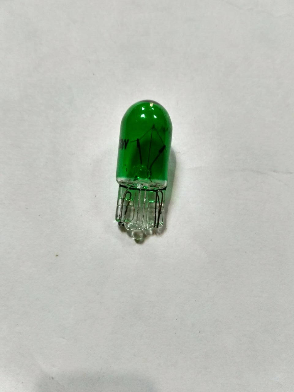 

Лампа панели приборов T10 12V3W без цоколя (зеленая)