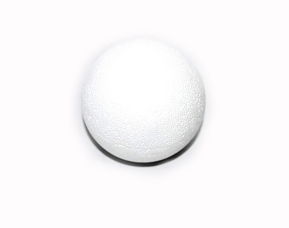 

Пенопластовый шар 8 см