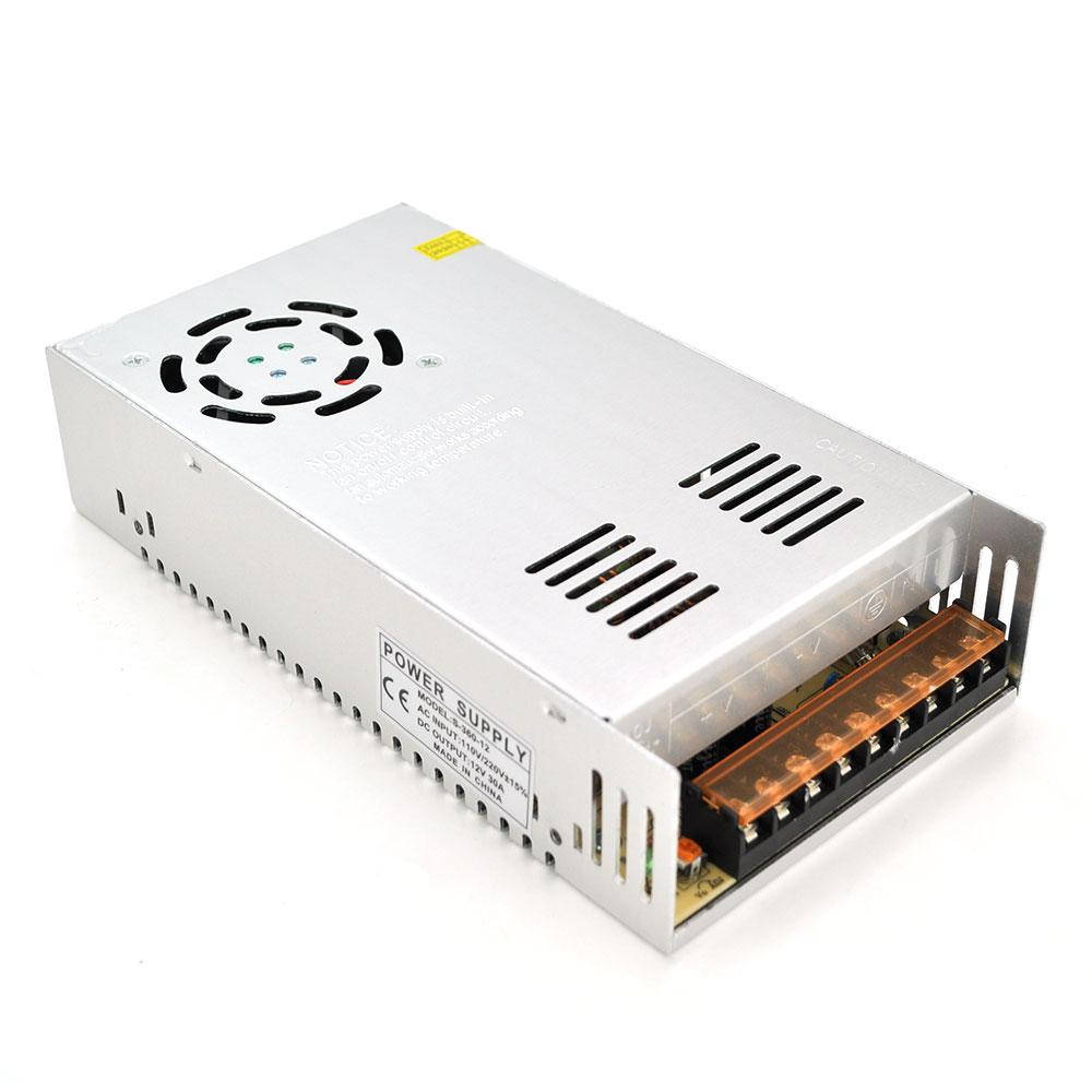 

Імпульсний блок живлення YOSO 12В 30А (360W) S-360-12 перфорований Q36