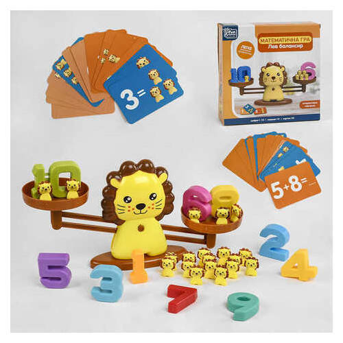 

Настольная игра Весы математические Лев, Fun Game, 32846