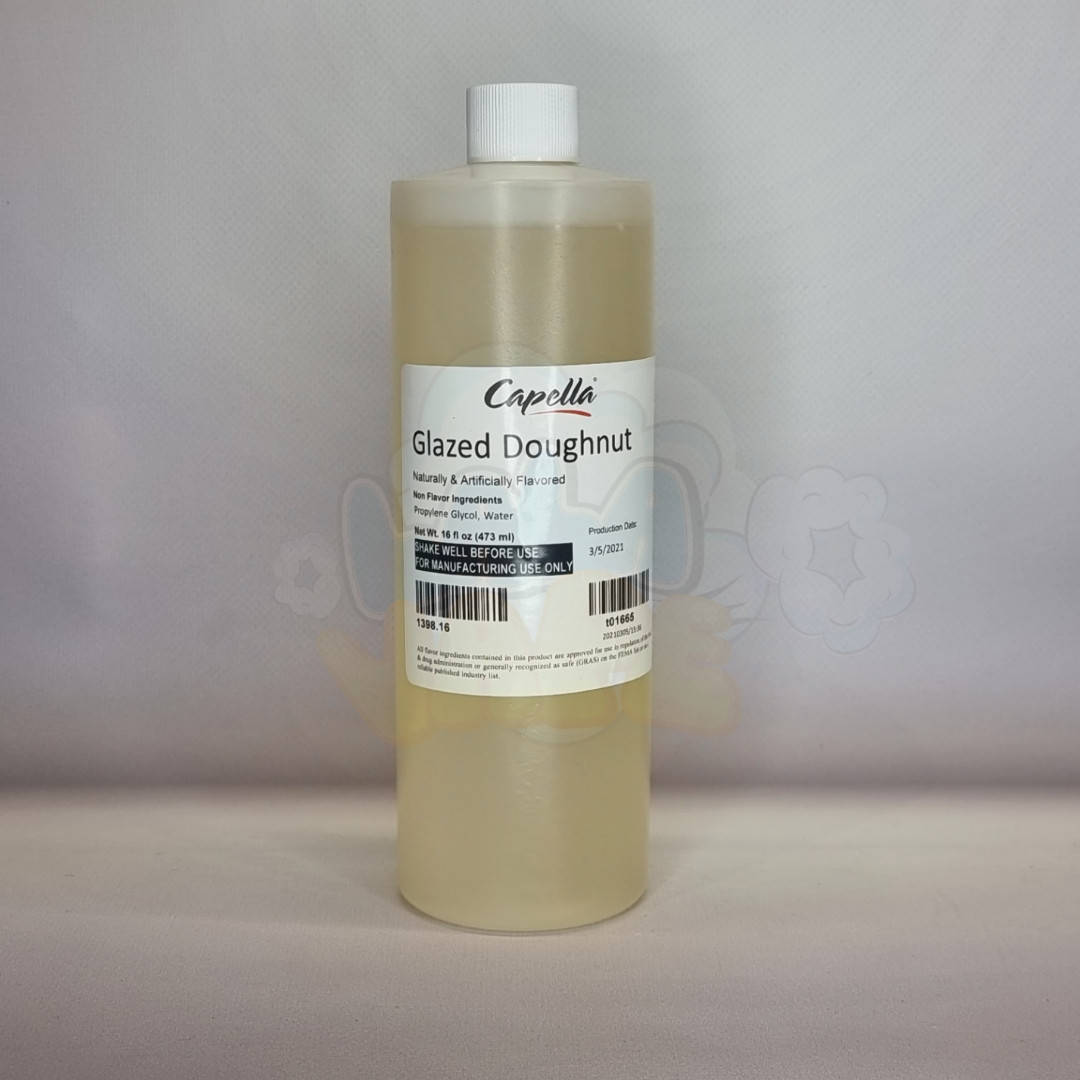 

Ароматизатор Capella Glazed Doughnut (Пончик в глазури) 472мл