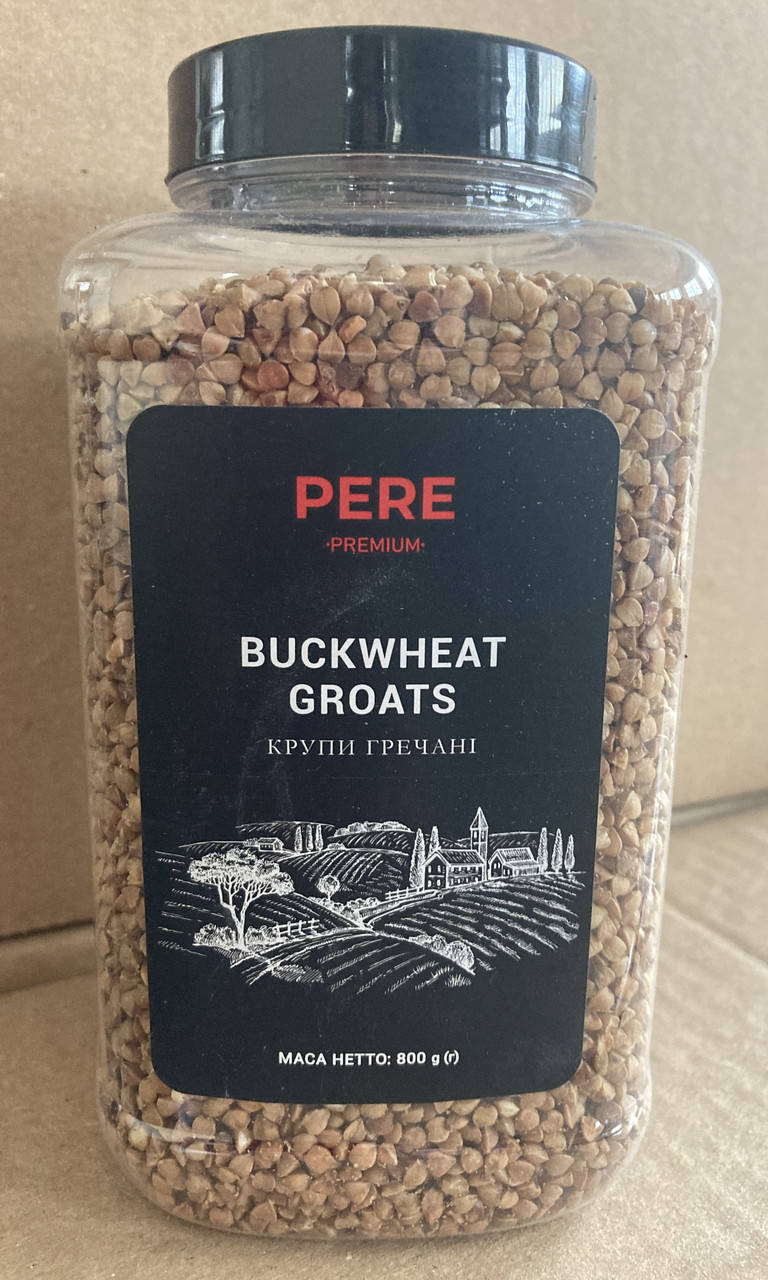 

Крупа гречневая жареная ядрица Pere 800 г в банке