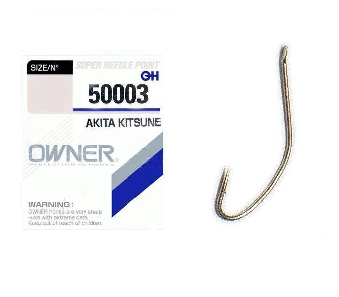 

Крючки Owner Akita Kitsune 50003 №8 (12шт)