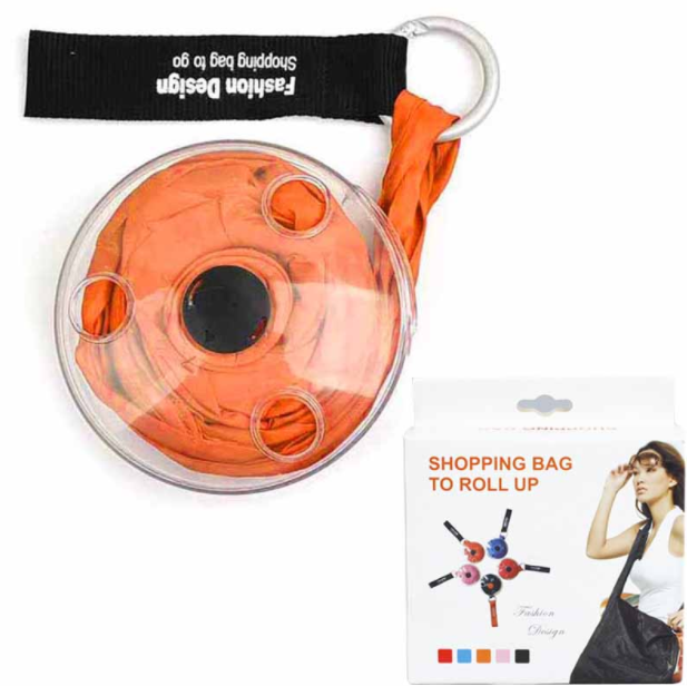 

Складная сумка для покупок Shopping bag to roll up, Оранжевый