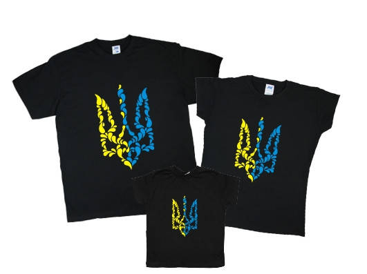 

Одинаковые футболки для всей семьи family look - Герб - футболки фэмили лук